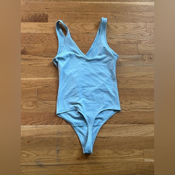 Abercrombie and Fitch Light Blue Bodysuit - Picture 2 of 3
